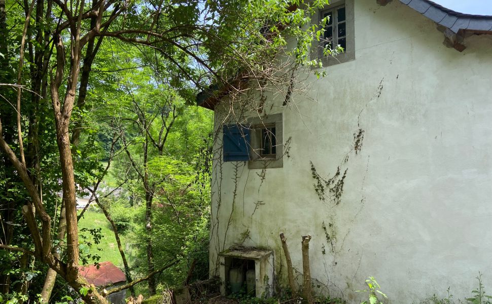Renovation Project : Charming Little House with Elevated Position in the heart of the Aspe Valley